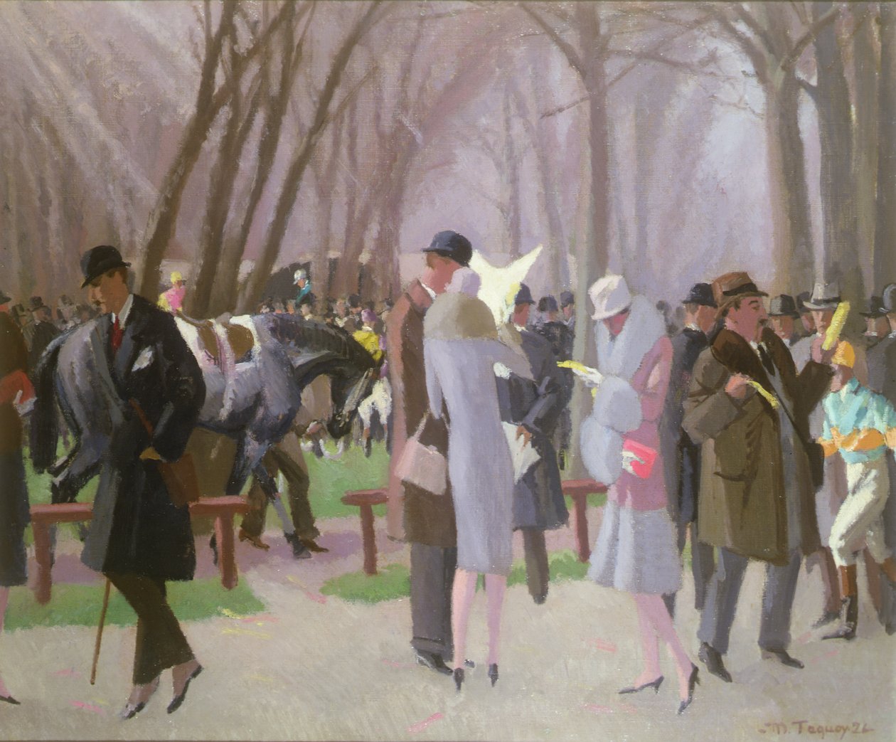En dag ved løbene af Maurice Taquoy