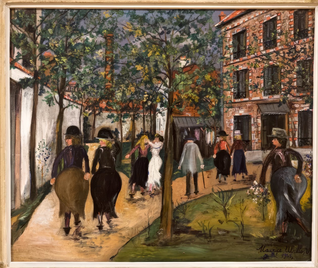 Beograd / Serbiens Nationalmuseum / Asylet af Maurice Utrillo af Maurice Utrillo