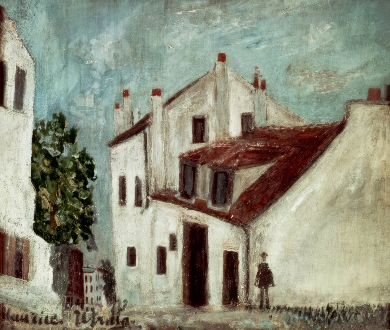 Mimi Pinsons hus af Maurice Utrillo