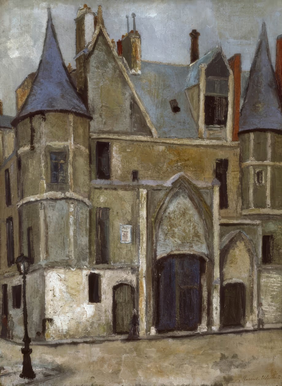 Hôtel de Sens af Maurice Utrillo