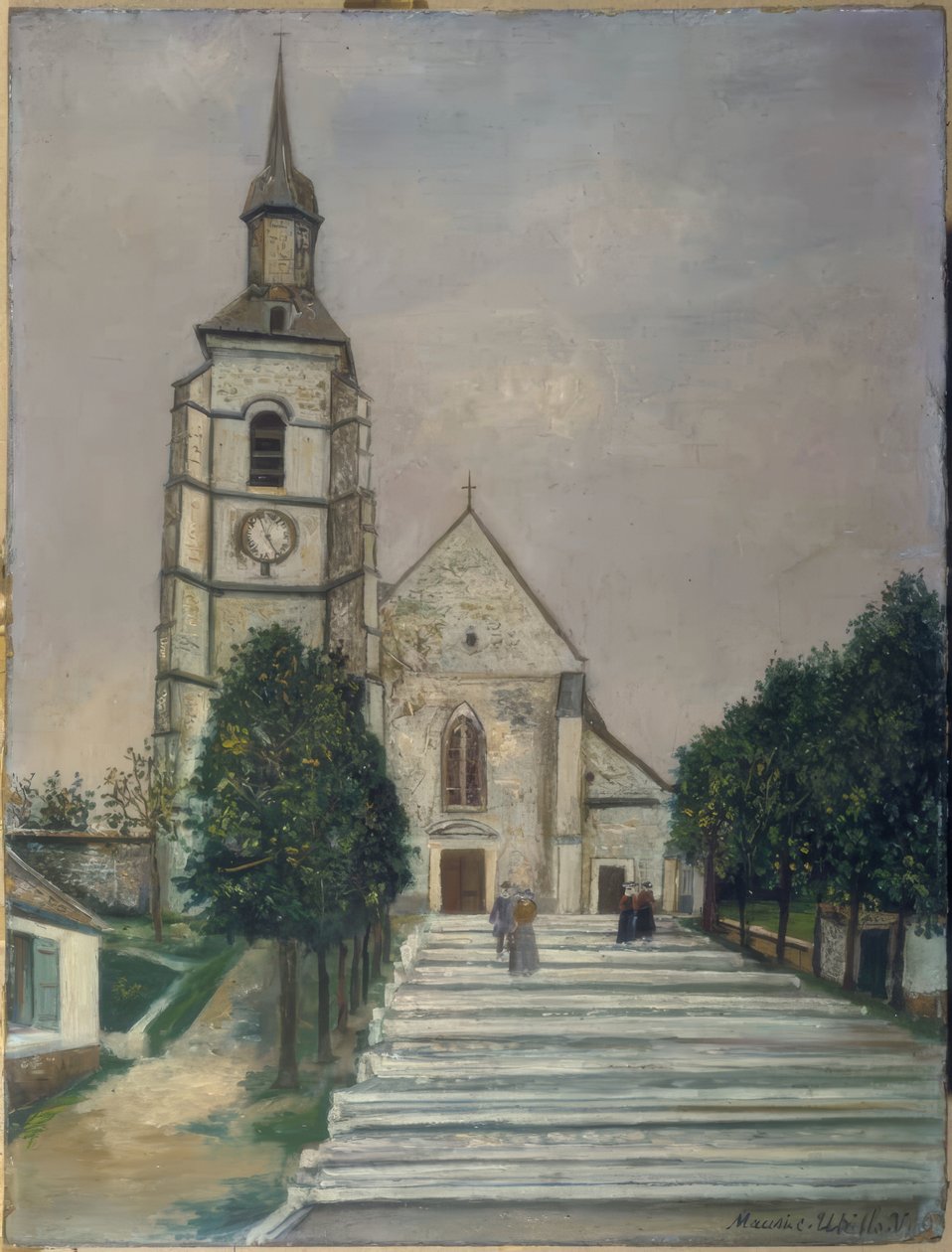 Kirke i Moulins, Somme af Maurice Utrillo