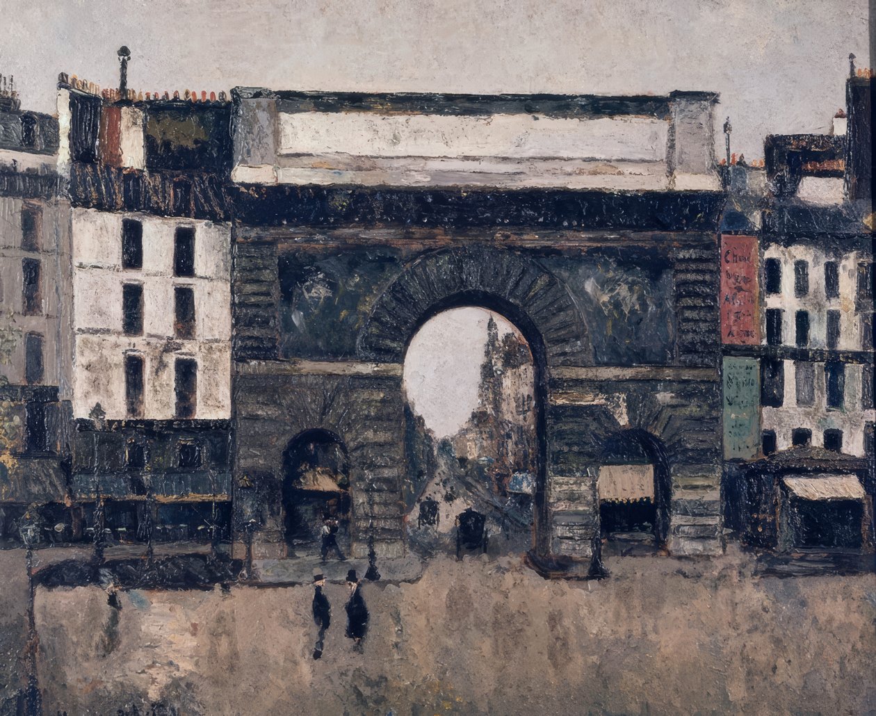 LA PUERTA DE S MARTIN af Maurice Utrillo