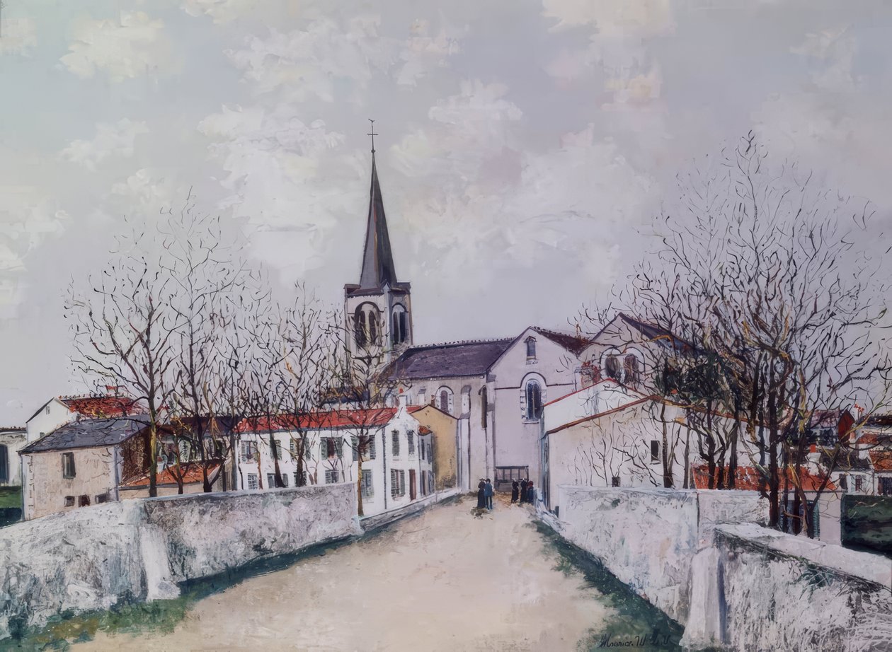 VILLAEN I PARIS af Maurice Utrillo