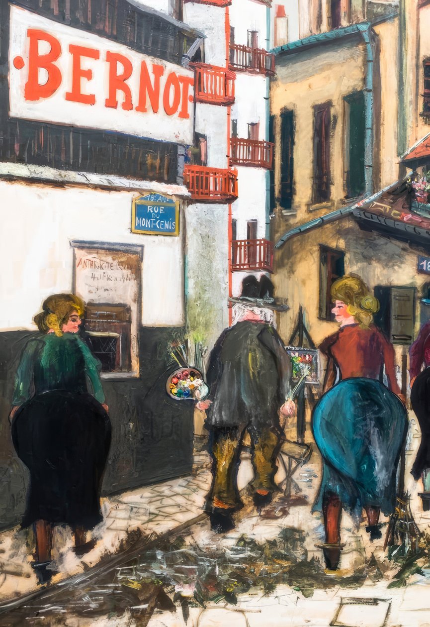 Maison Bernot af Maurice Utrillo