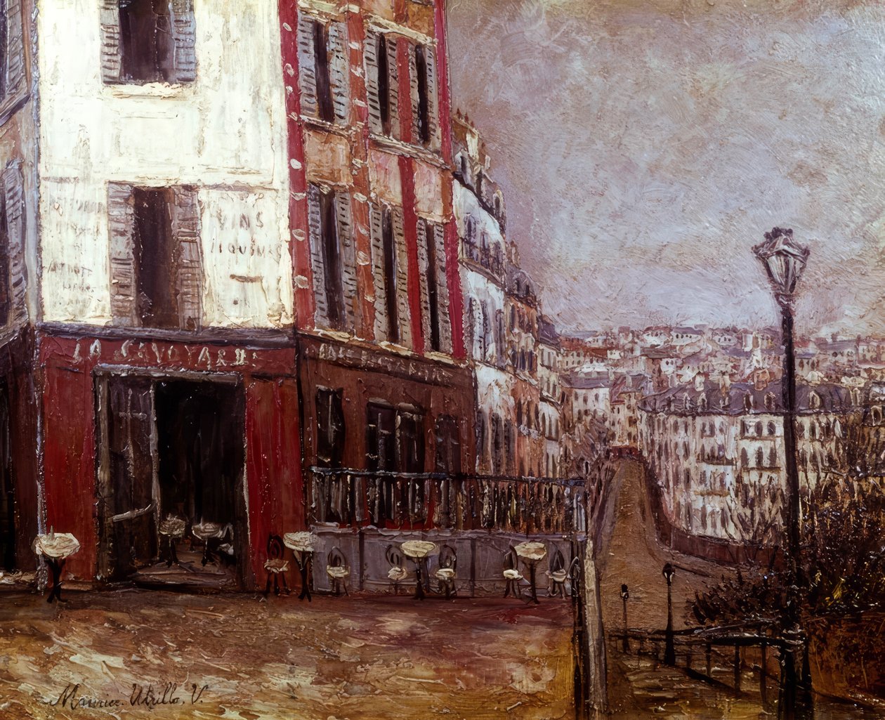 Savoyarden af Maurice Utrillo