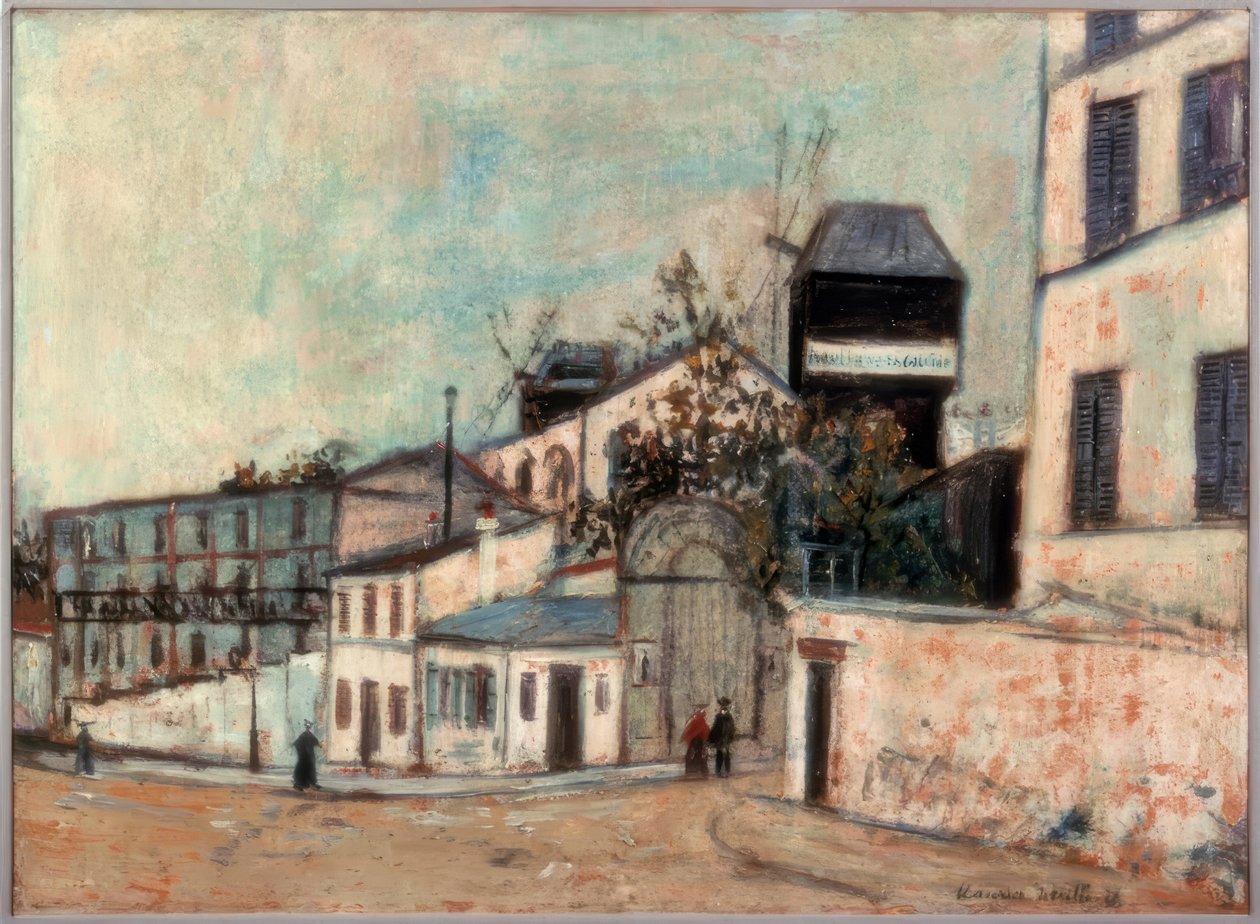 Møllen på Galette af Maurice Utrillo