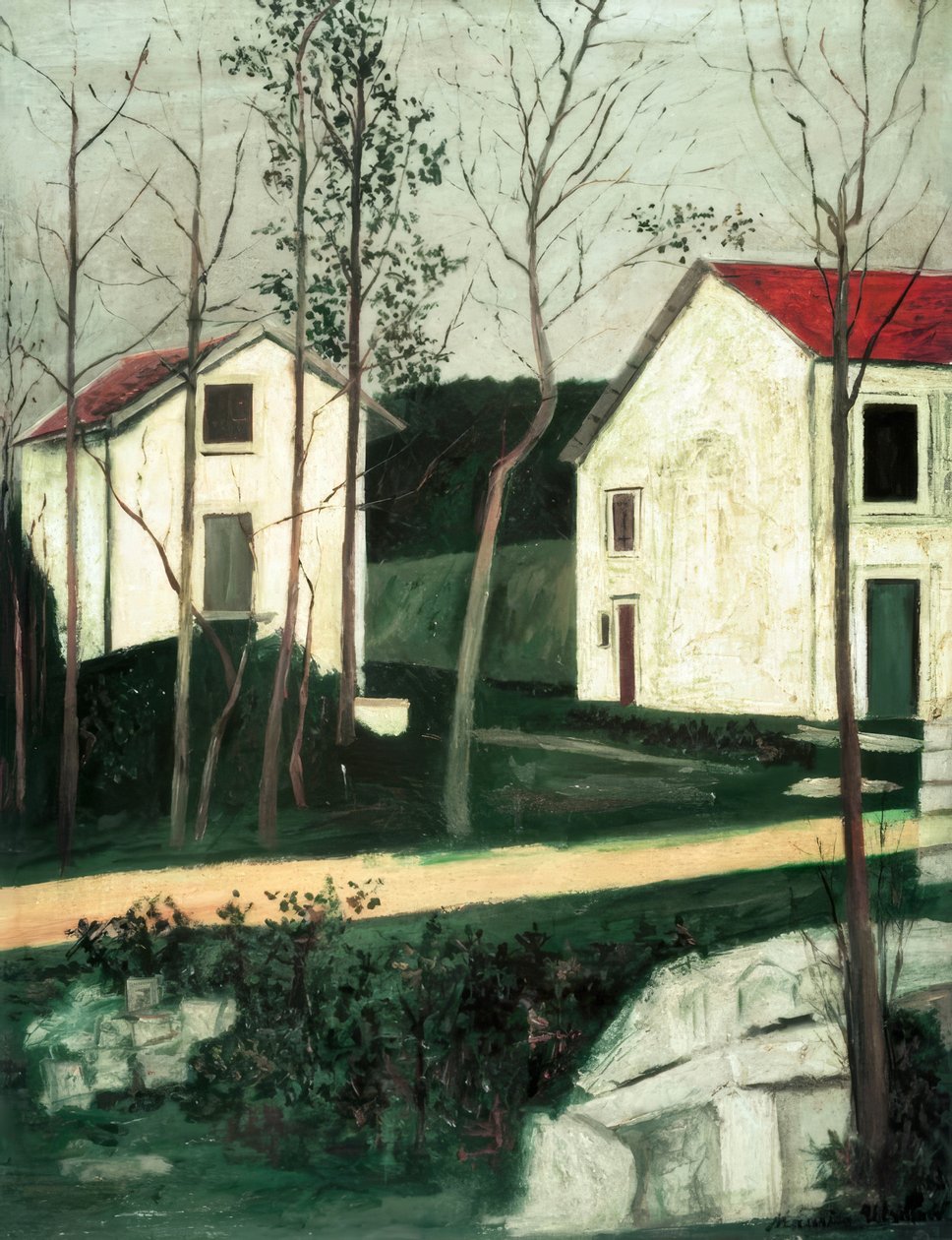 Presles-kløften af Maurice Utrillo