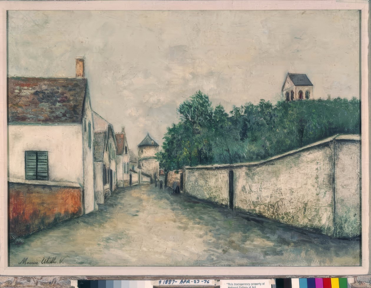 Marizy-Saint-Geneviève af Maurice Utrillo