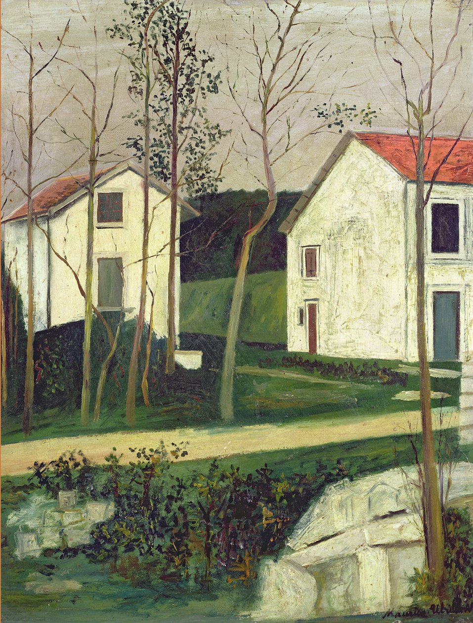 Ravin de Presles (olie på lærred) af Maurice Utrillo