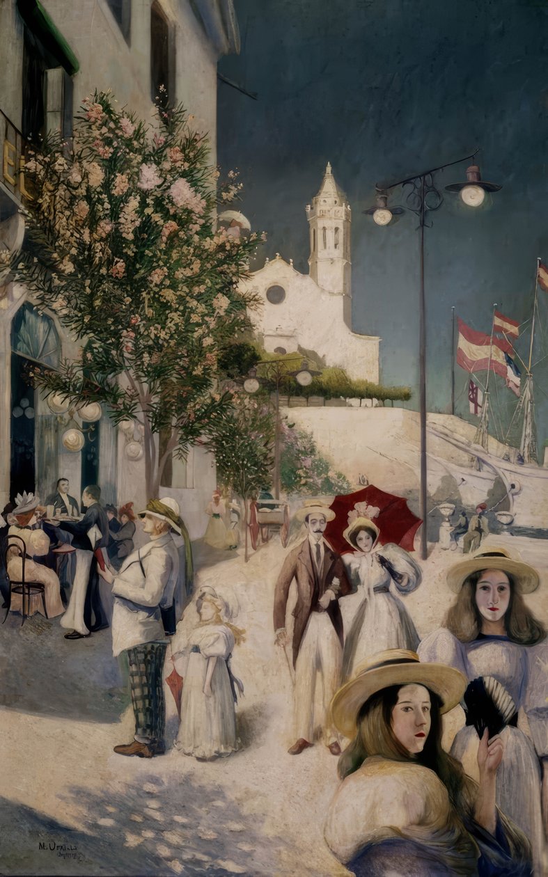 SITGES DEL PRERVINDRE – 20. ÅRHUNDREDE af Maurice Utrillo