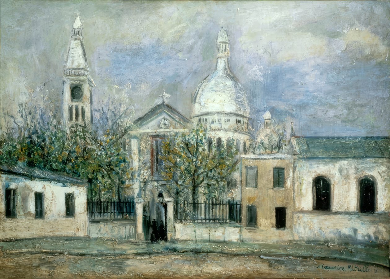 Saint-Pierre-de-Montmartre af Maurice Utrillo