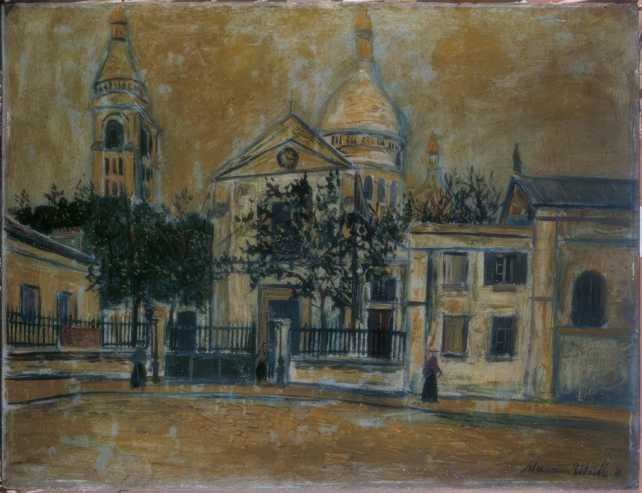 Saint-Pierre de Montmartre af Maurice Utrillo