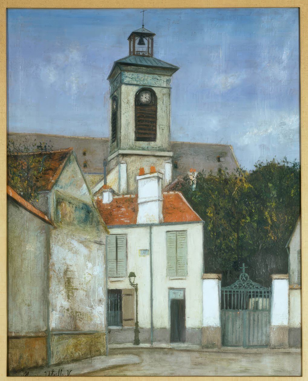 Sainte-Marguerite i Paris af Maurice Utrillo