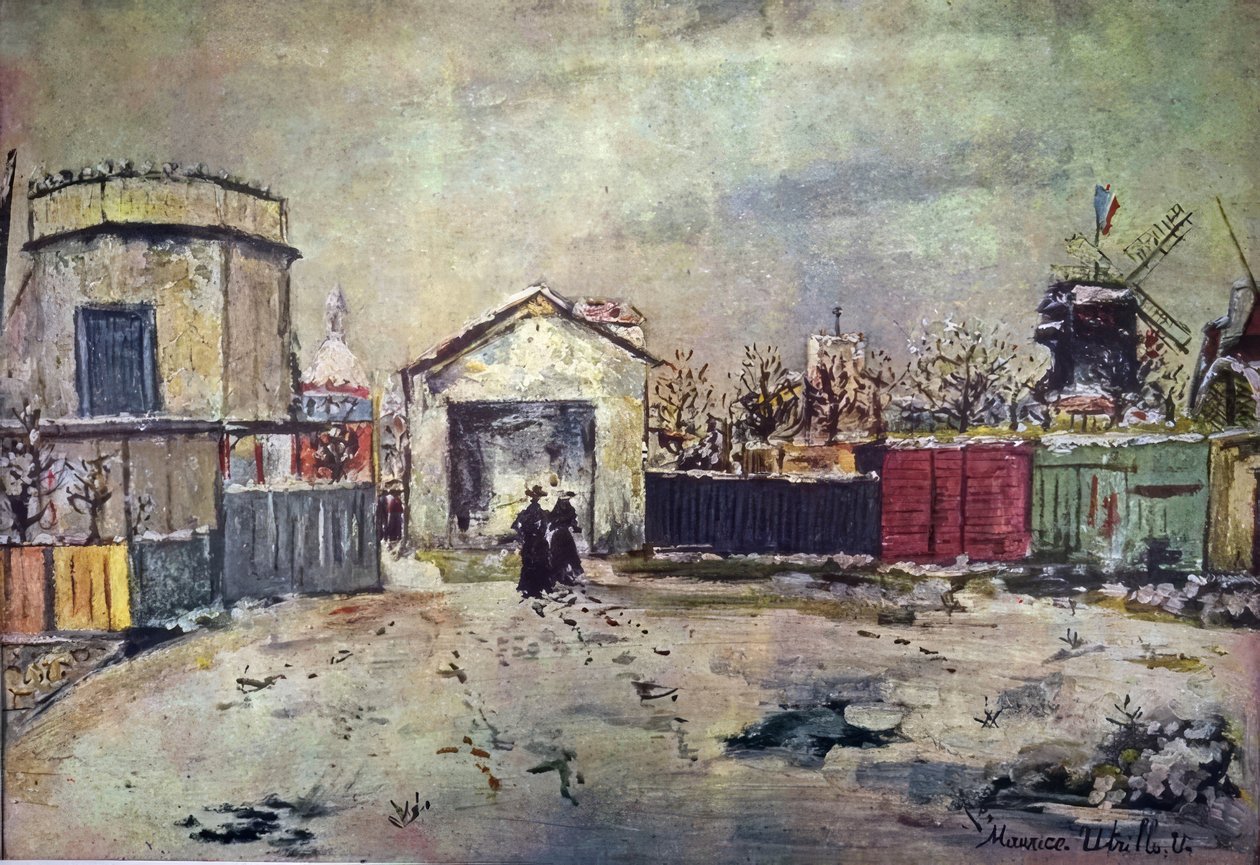 Filosofens tårn af Maurice Utrillo