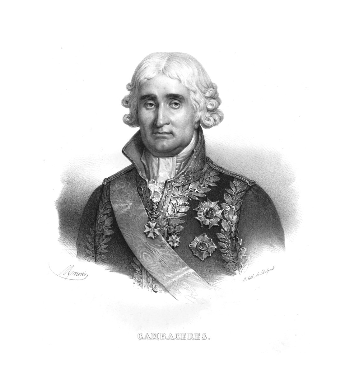 Jean Jacques Regis de Cambaceres, c1820