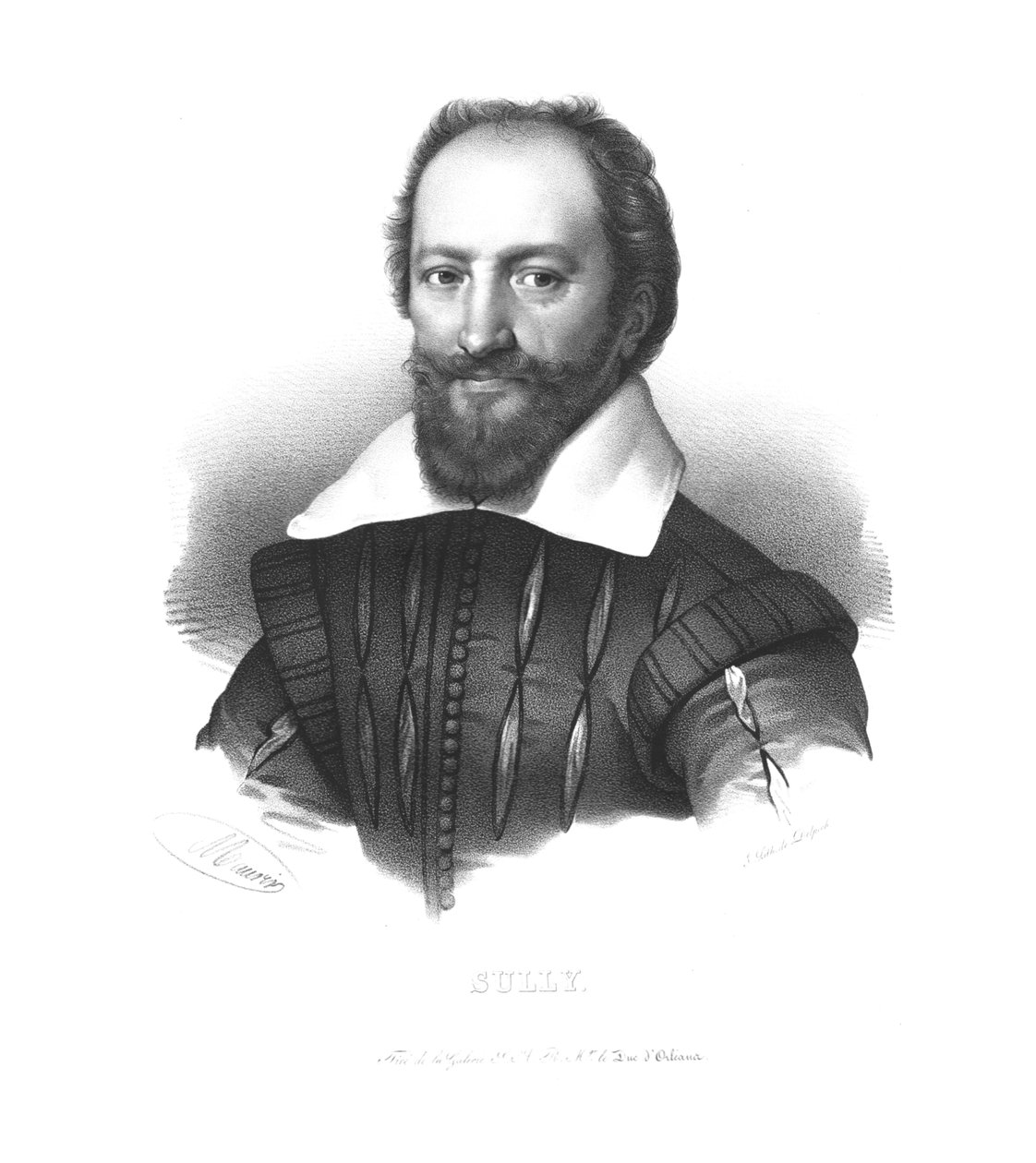 Maximilien de Bethune, hertug af Sully, c1820
