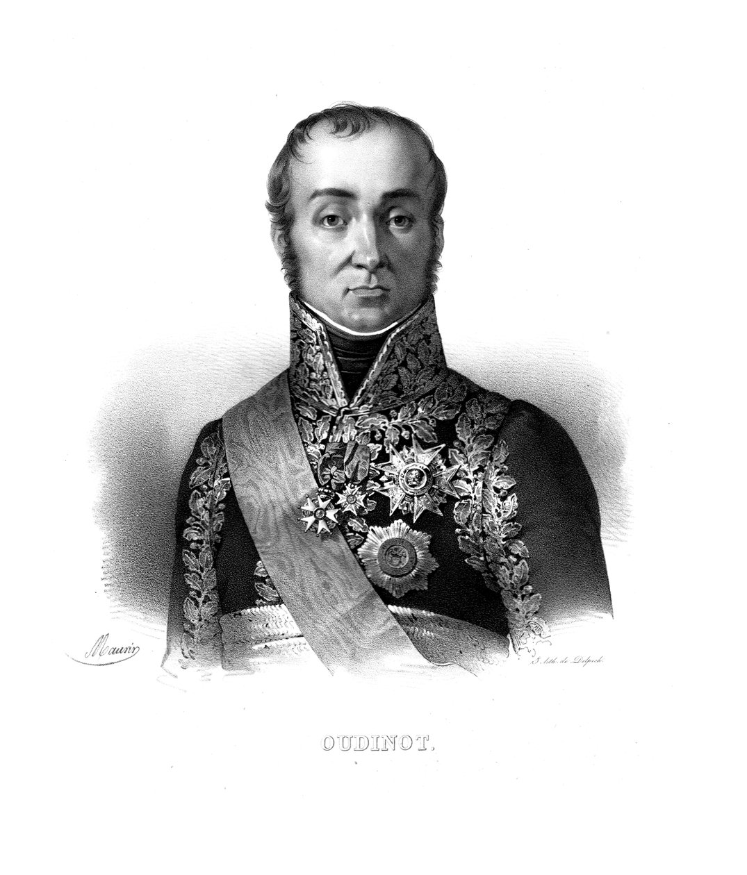 Nicholas Charles Oudinot, c1811 af Maurin