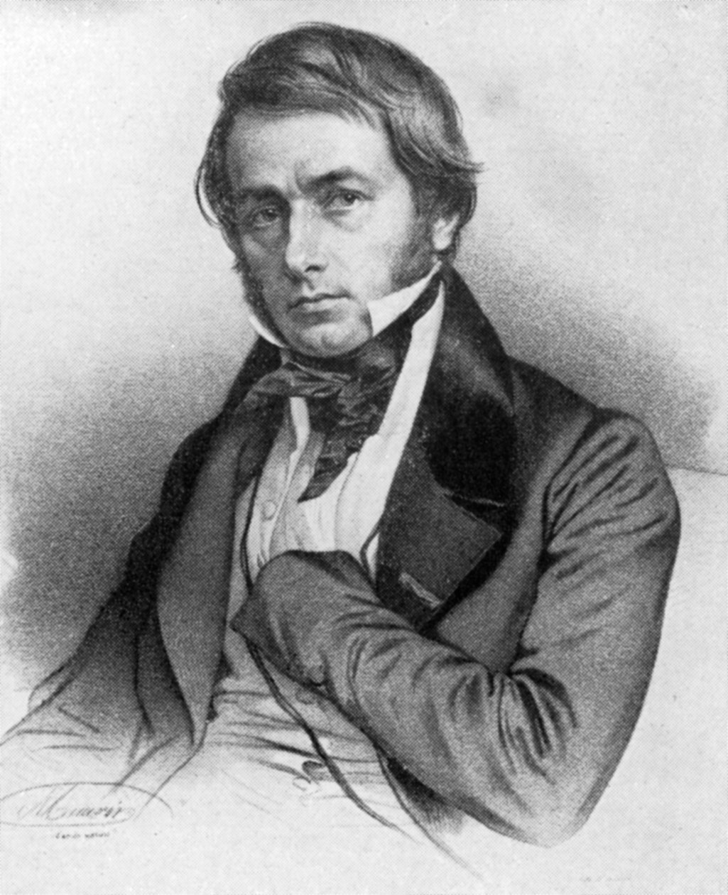 Victor Cousin, fransk filosof, 1800-tallet af Maurin
