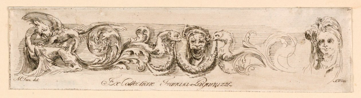 Frise og masker af Mauro Antonio Tesi