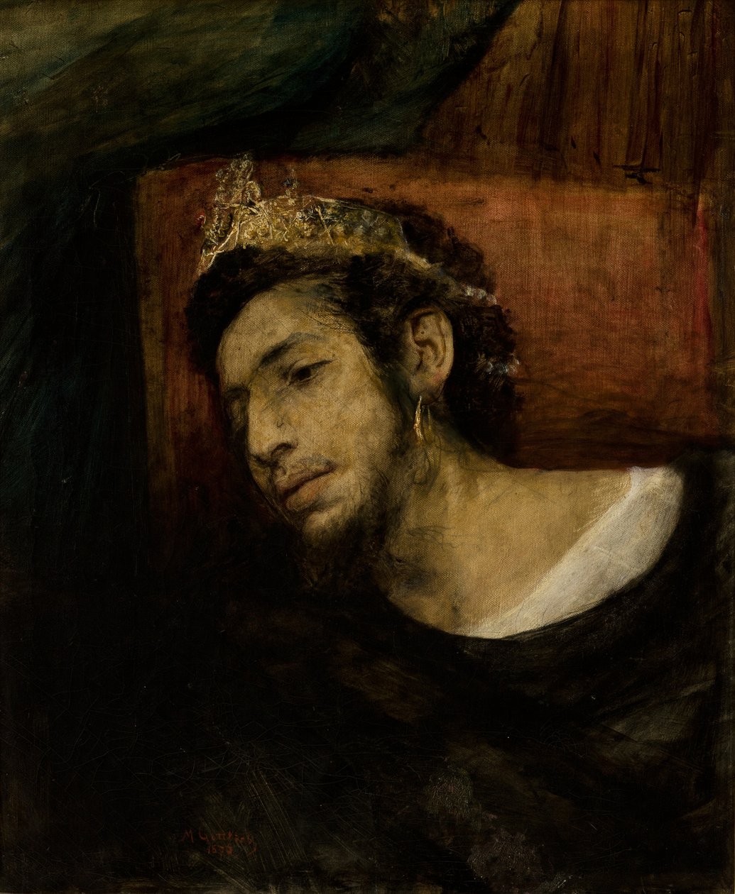 Ahasverus, 1876 af Maurycy Gottlieb