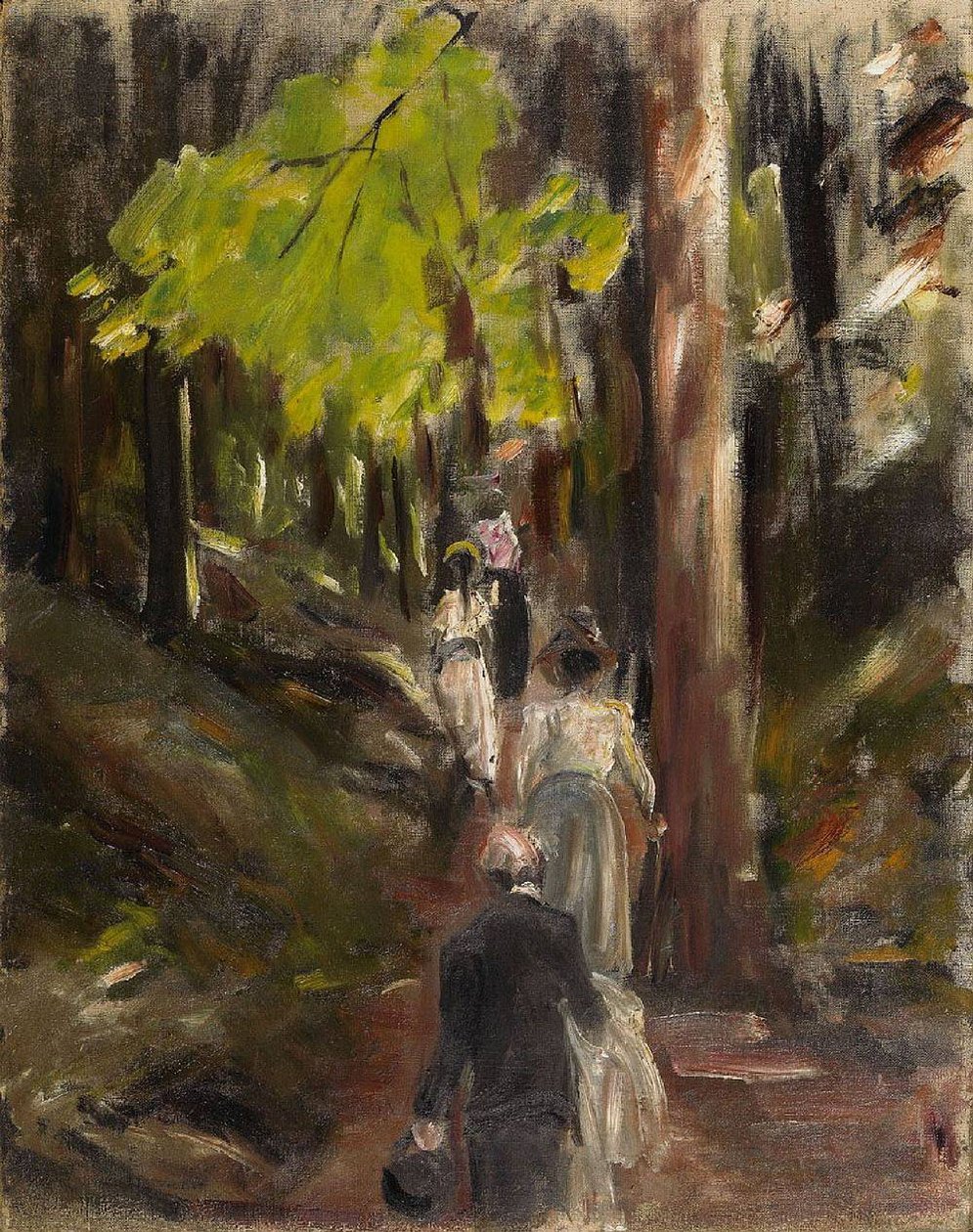 Skovtur i Harzen af Max Liebermann