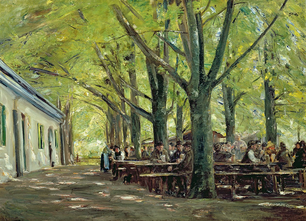 A Country Brasserie, Brannenburg, Bayern, 1894 af Max Liebermann
