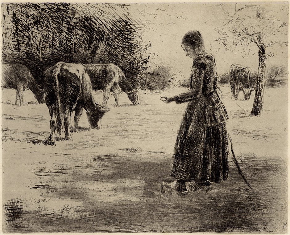 I græsset af Max Liebermann