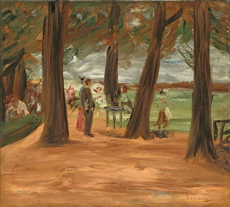 Ølhave - restauranthave af Max Liebermann