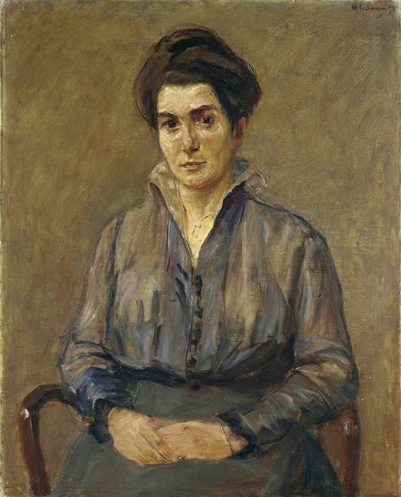 Portræt af Cäcilie Markus af Max Liebermann