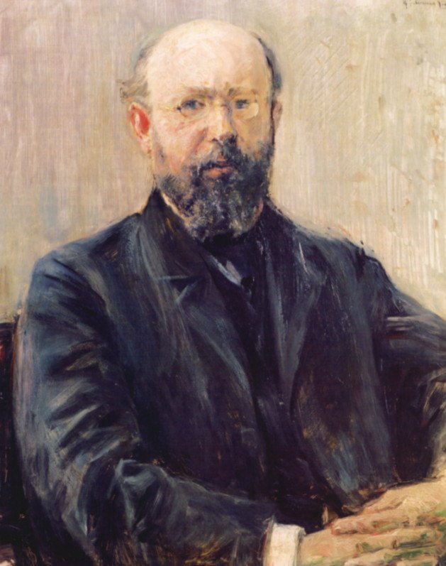 Portræt af prof. Dr. Carl Bernstein af Max Liebermann