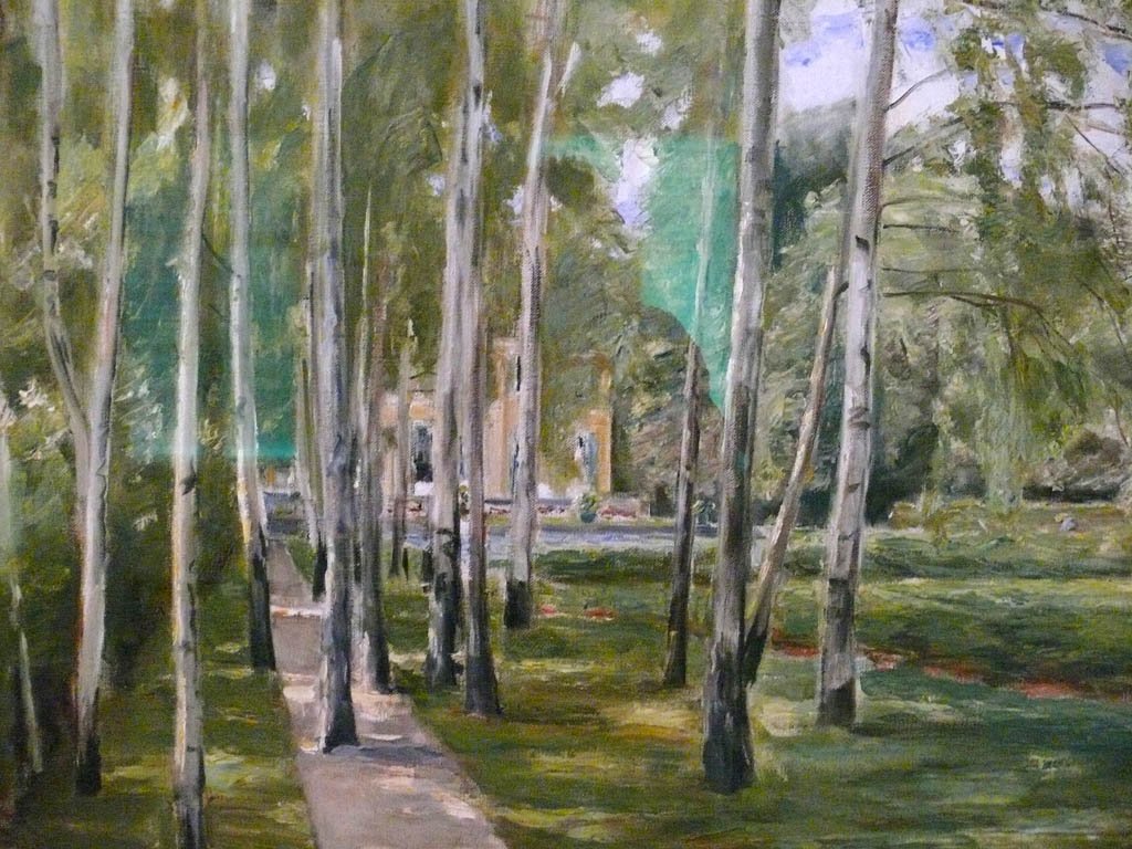 Birkenweg af Max Liebermann