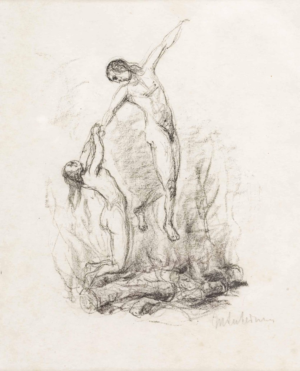 Gud og Bajadere af Max Liebermann