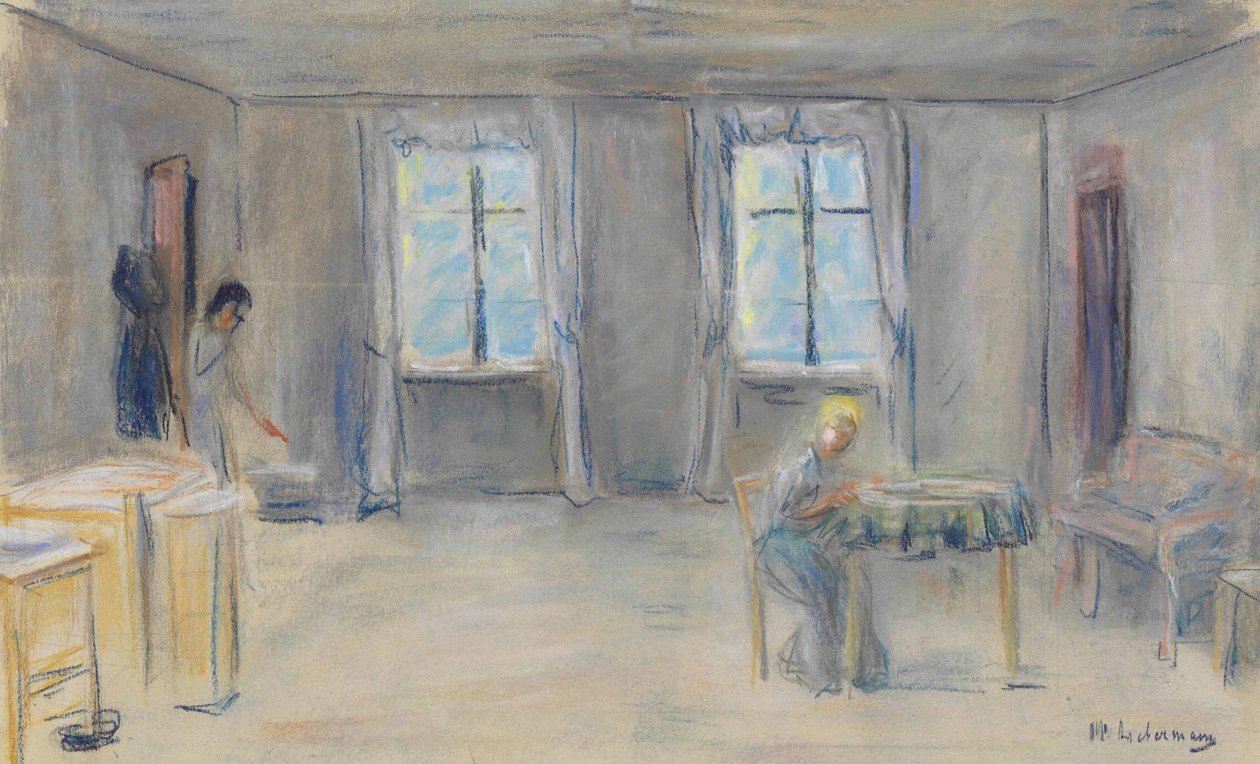 Gæsteværelse af Max Liebermann