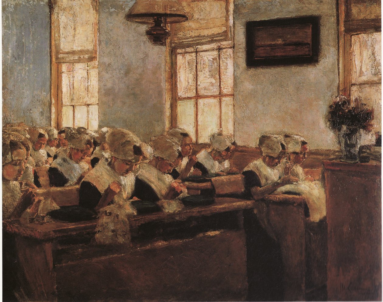 Hollandsk syskole af Max Liebermann