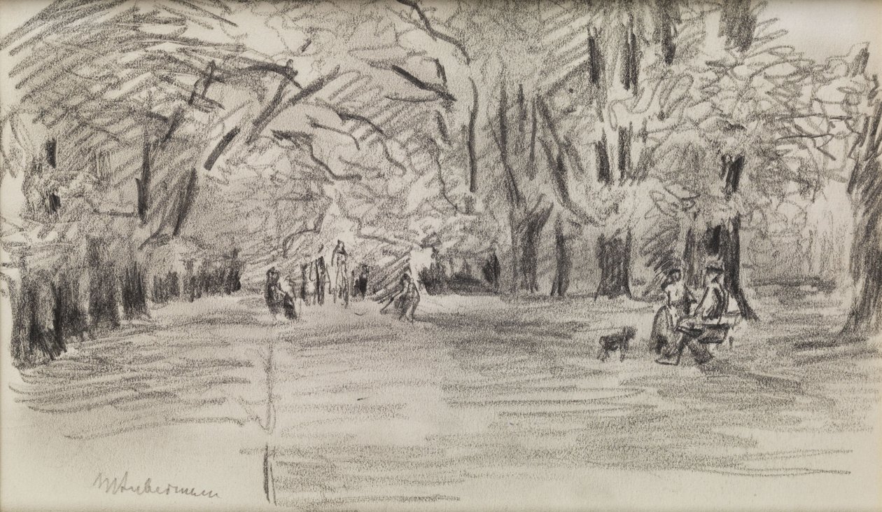 I Parken af Max Liebermann