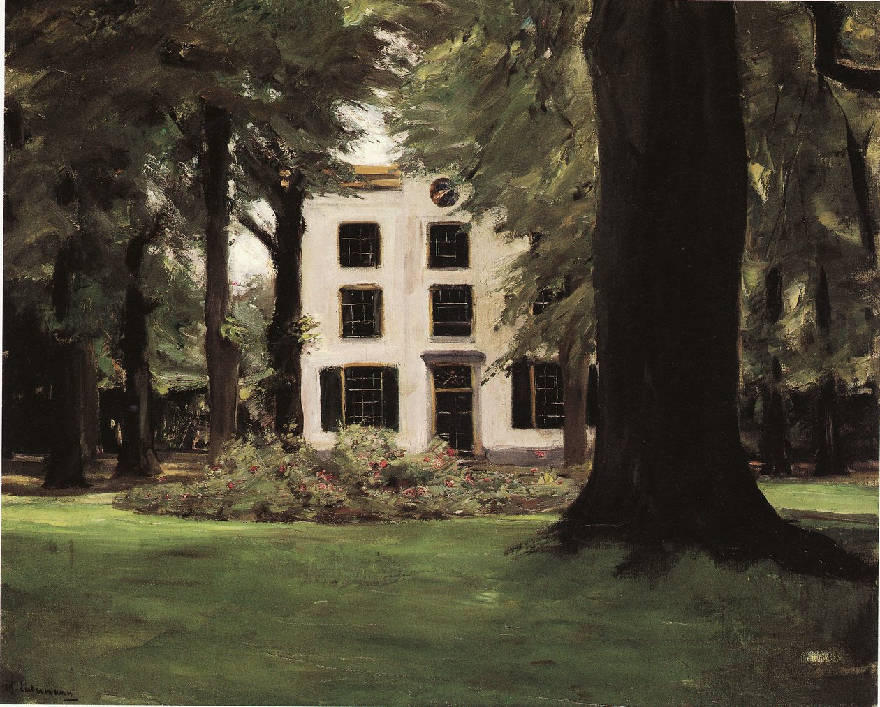 Landsted i Hilversum af Max Liebermann