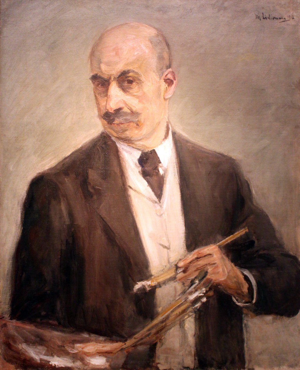 Selvportræt af Max Liebermann