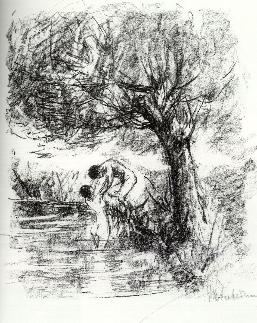 Fiskeren af Max Liebermann