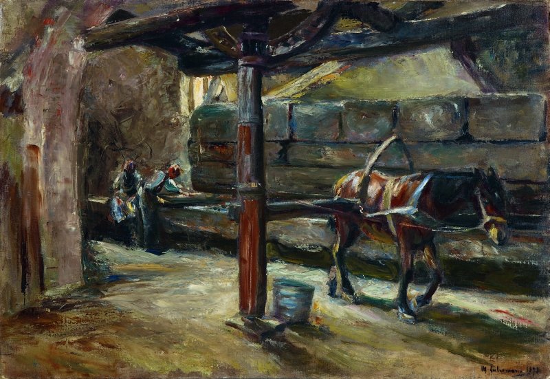 Tøjmølle i Firenze af Max Liebermann