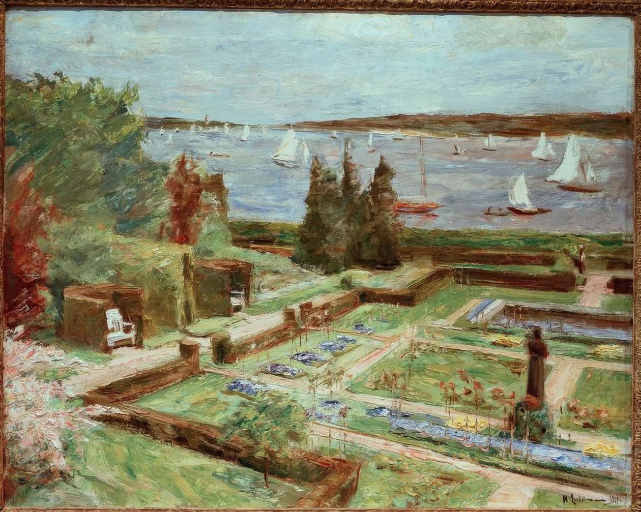 Wannsee have hos familien Arnhold af Max Liebermann