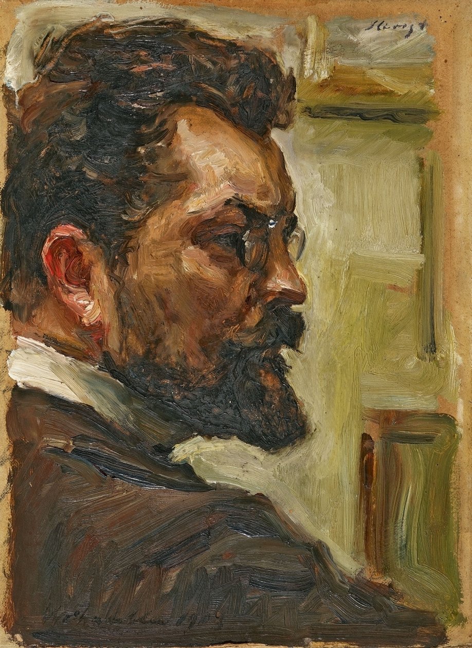Selvportrætter af Max Slevogt