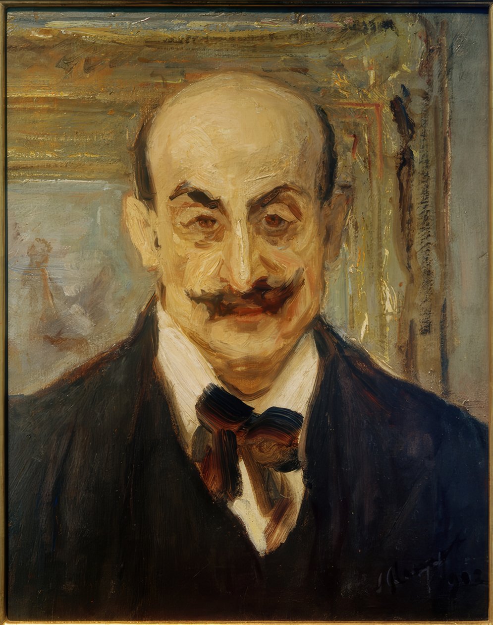 Portræt af Max Liebermann af Max Slevogt