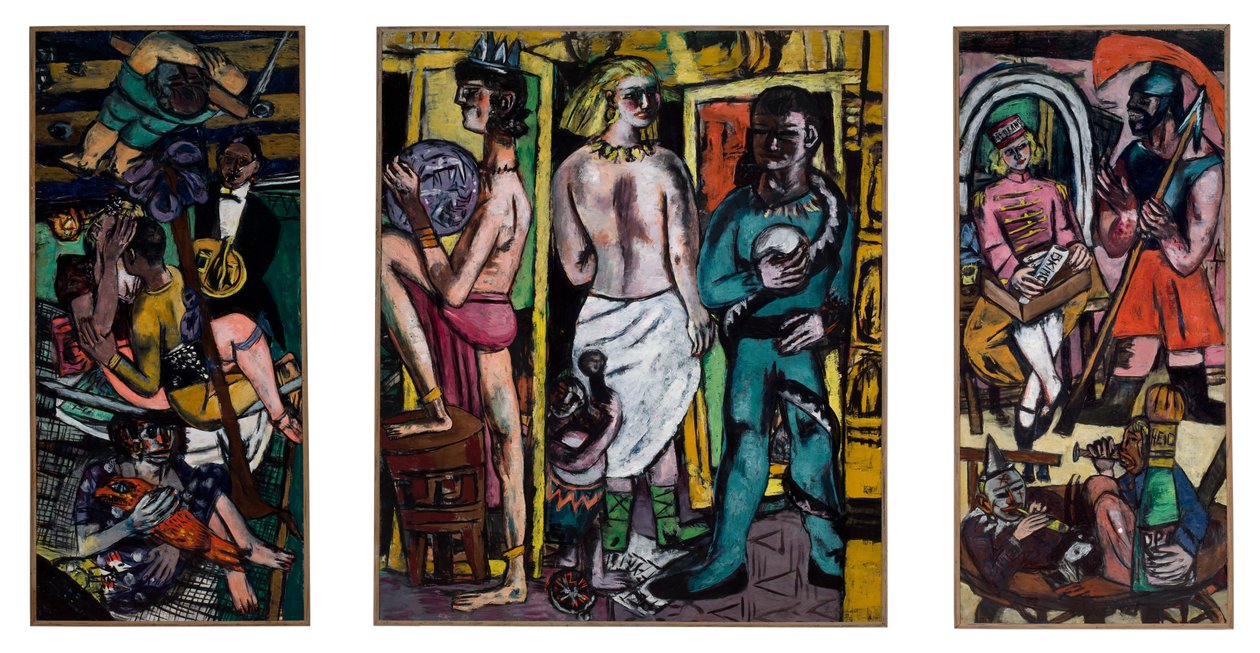 Akrobater af Max Beckmann