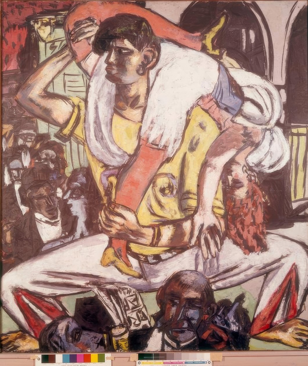 Apachentanz af Max Beckmann