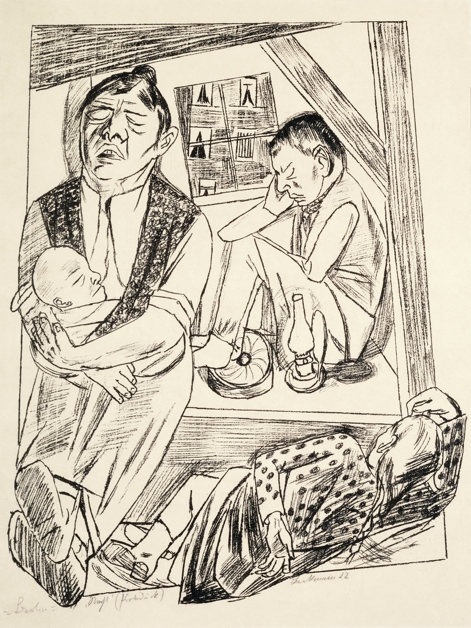 Om natten af Max Beckmann