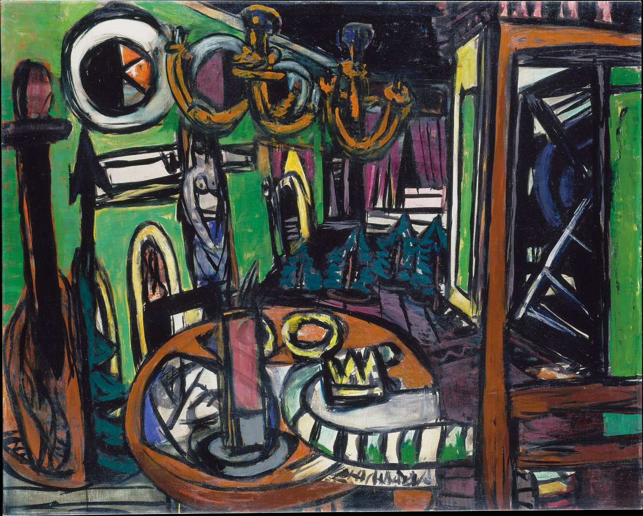 Bag kulisserne af Max Beckmann