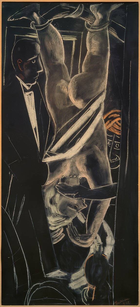 Møde om natten af Max Beckmann