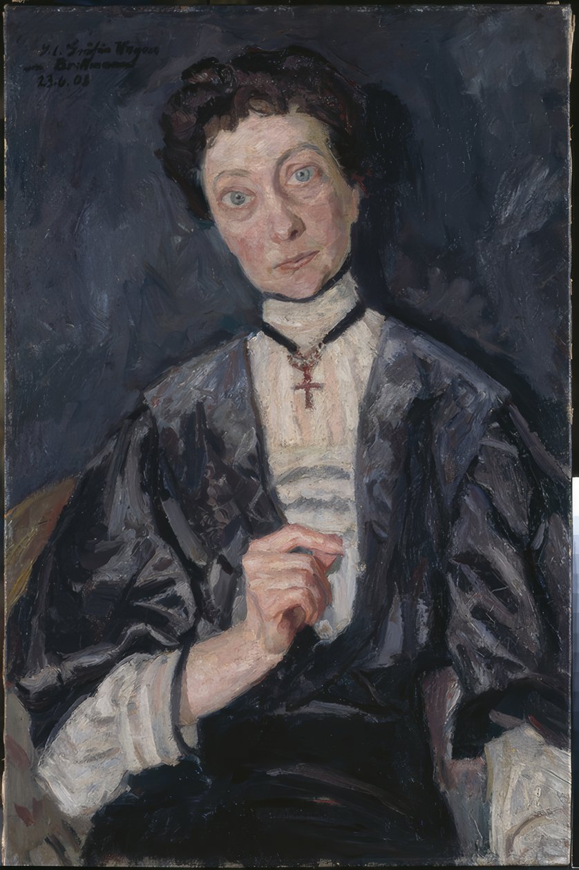 Portræt af grevinde S. vom Hagen af Max Beckmann