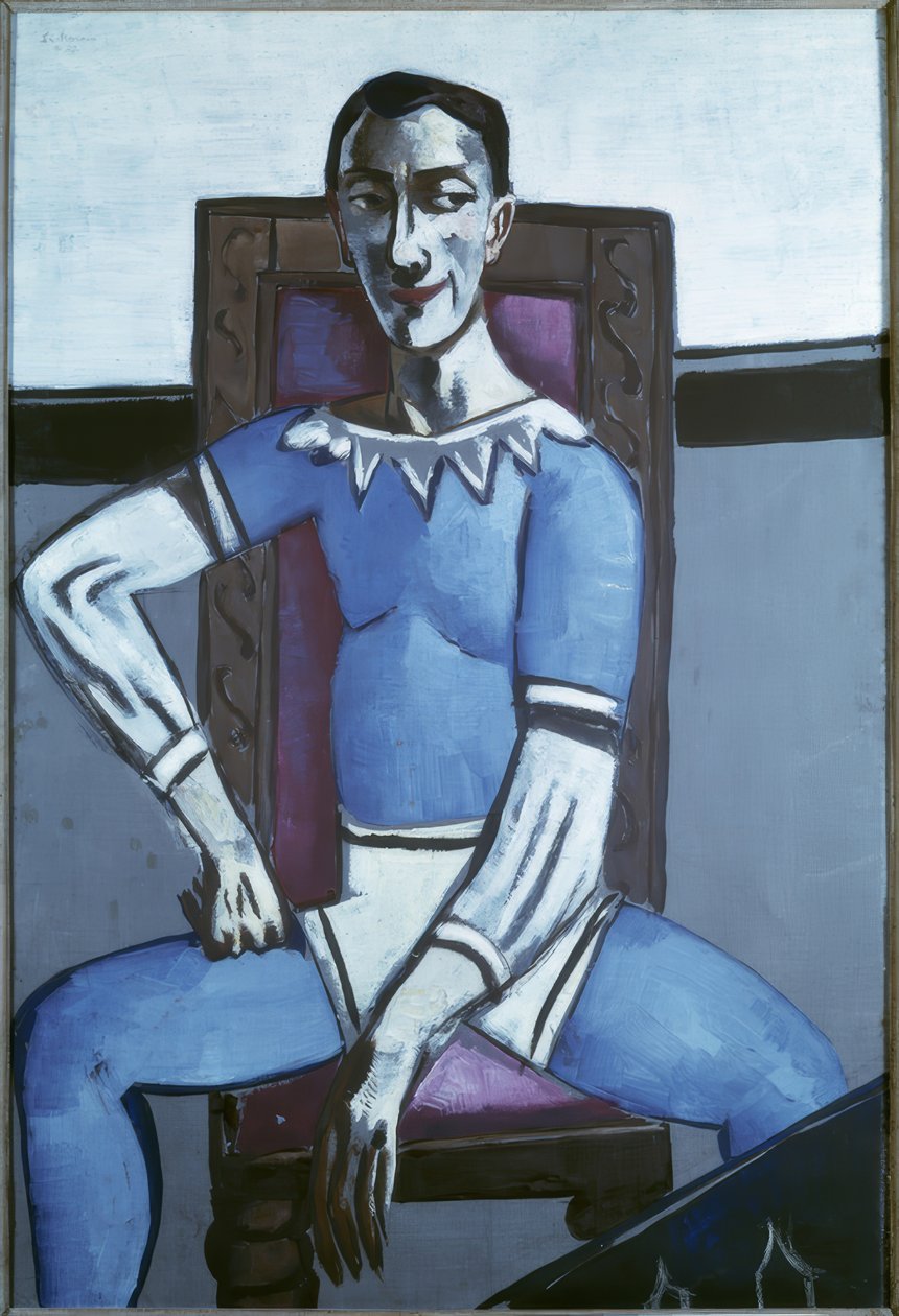 Portræt af Tseretelli af Max Beckmann