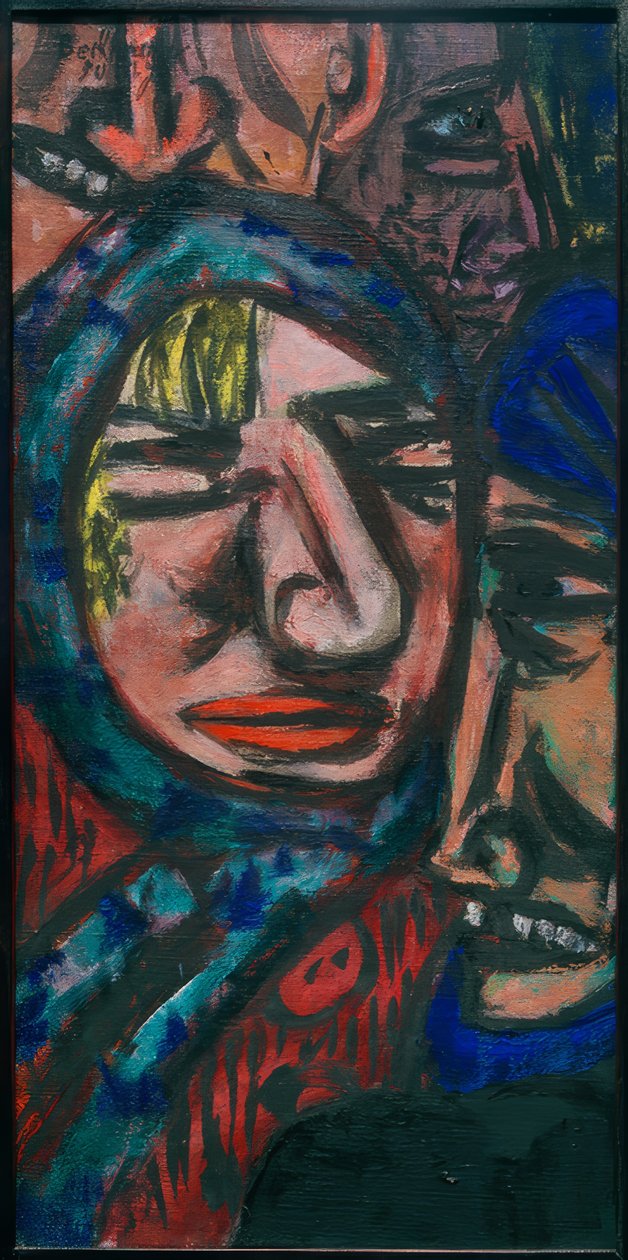 Bowery af Max Beckmann